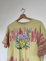 t-shirt z grzybkami tie dye