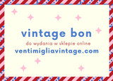 świąteczny vintage bon 100 pln
